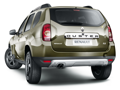 Renault Duster (вид сзади)